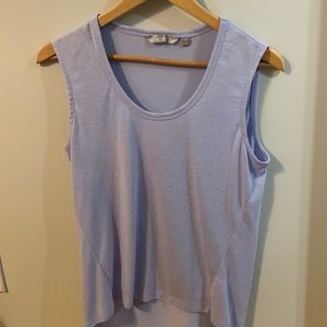 Athleta tank light blue-great condition